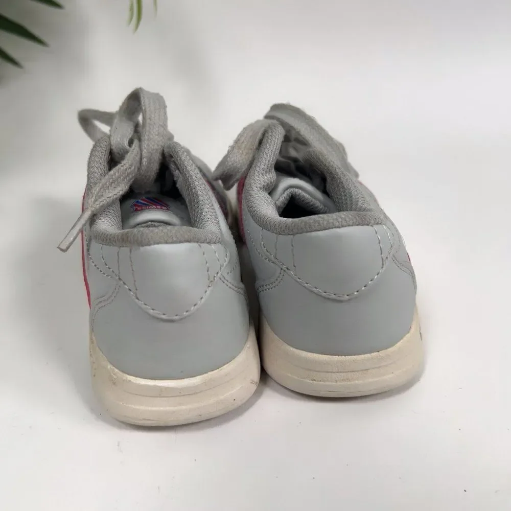 Boys K-Swiss Gray Casual Streetwear Low Top Varsity Sneakers Tennis Shoes / 11 - Picture 4 of 6